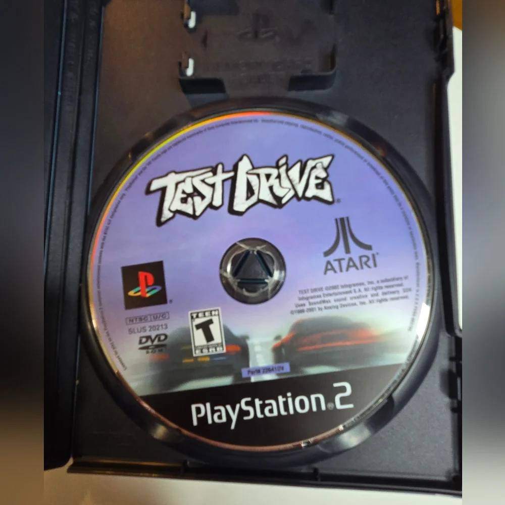 Test Drive Sony Ps2 - Black Complete In Box! Playstation 2 Game Tested Working